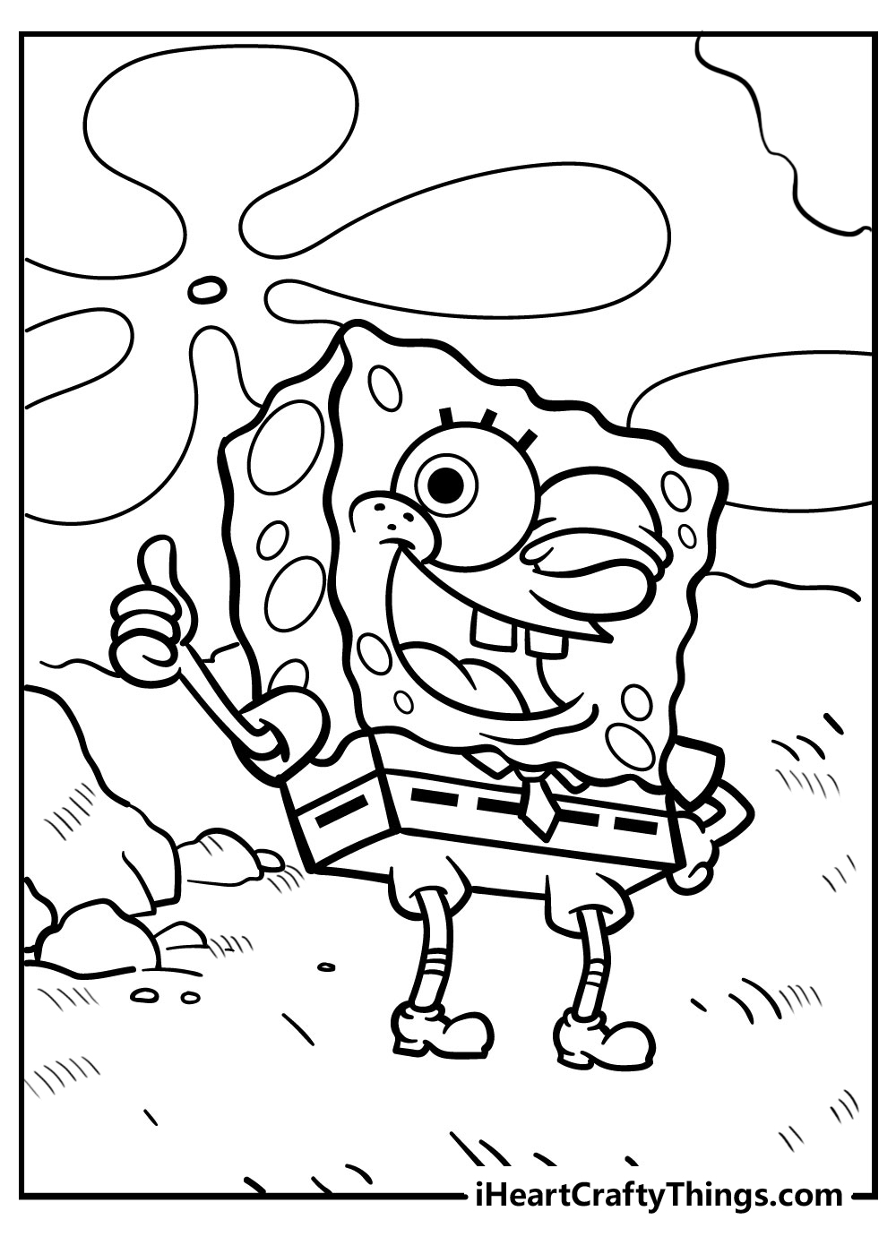 Super fun spongebob coloring pages updated