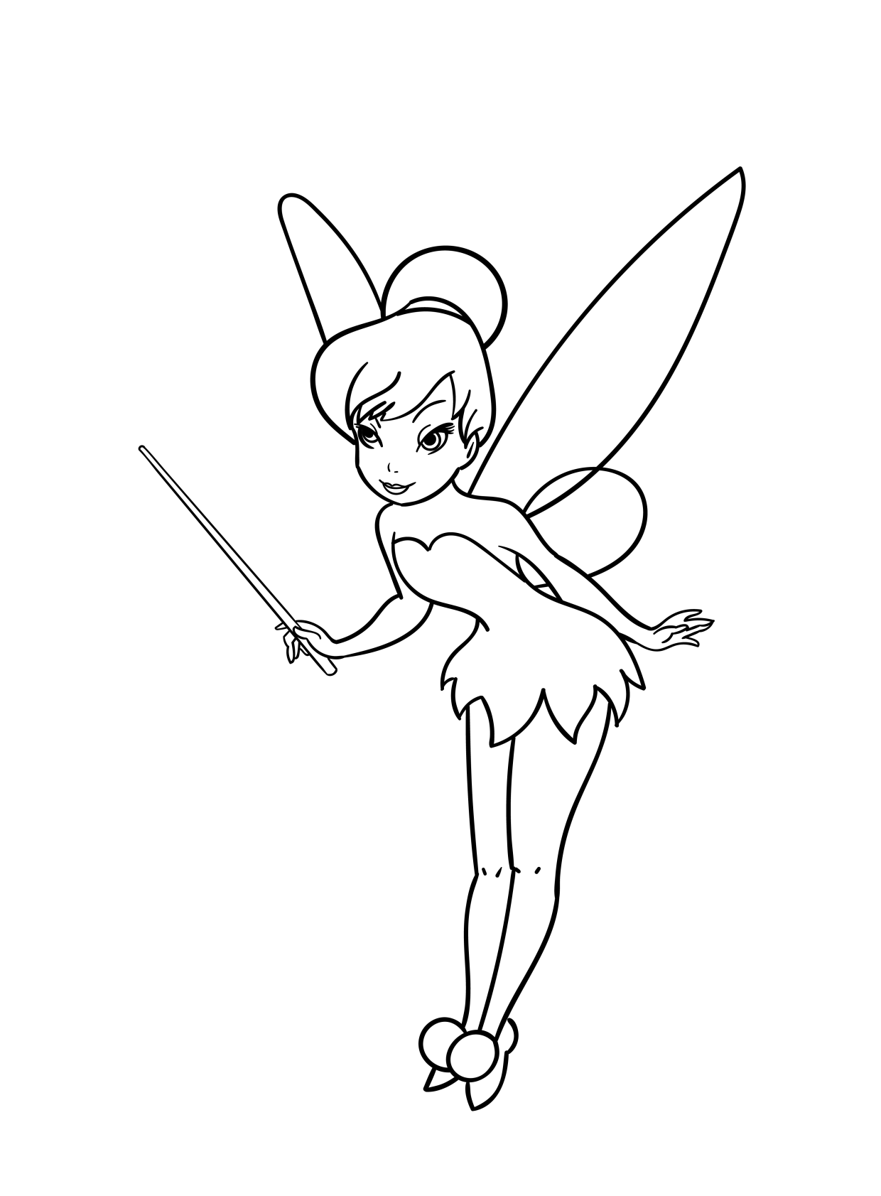 Enjoy the magic of tinkerbell coloring pages printable to use