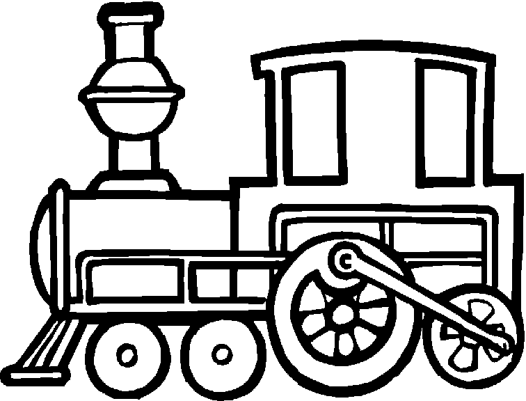 Train coloring pages printable for free download