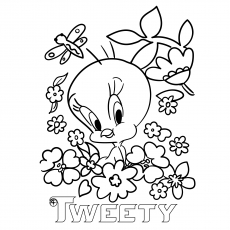 Top free printable tweety bird coloring pages online