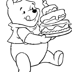 Winnie the pooh coloring pages printable for free download