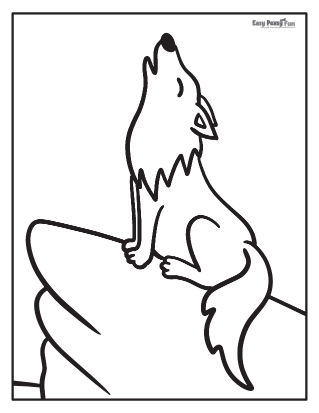 Wolf coloring pages â printable sheets