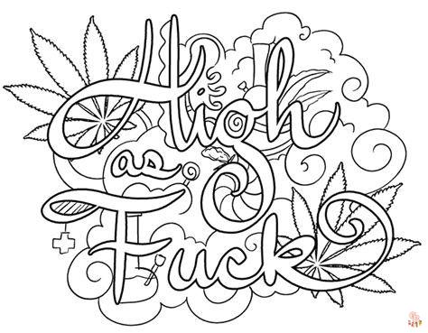 Get creative with swear word coloring pages printable free