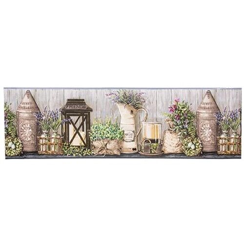 Farmhouse garden wallpaper border