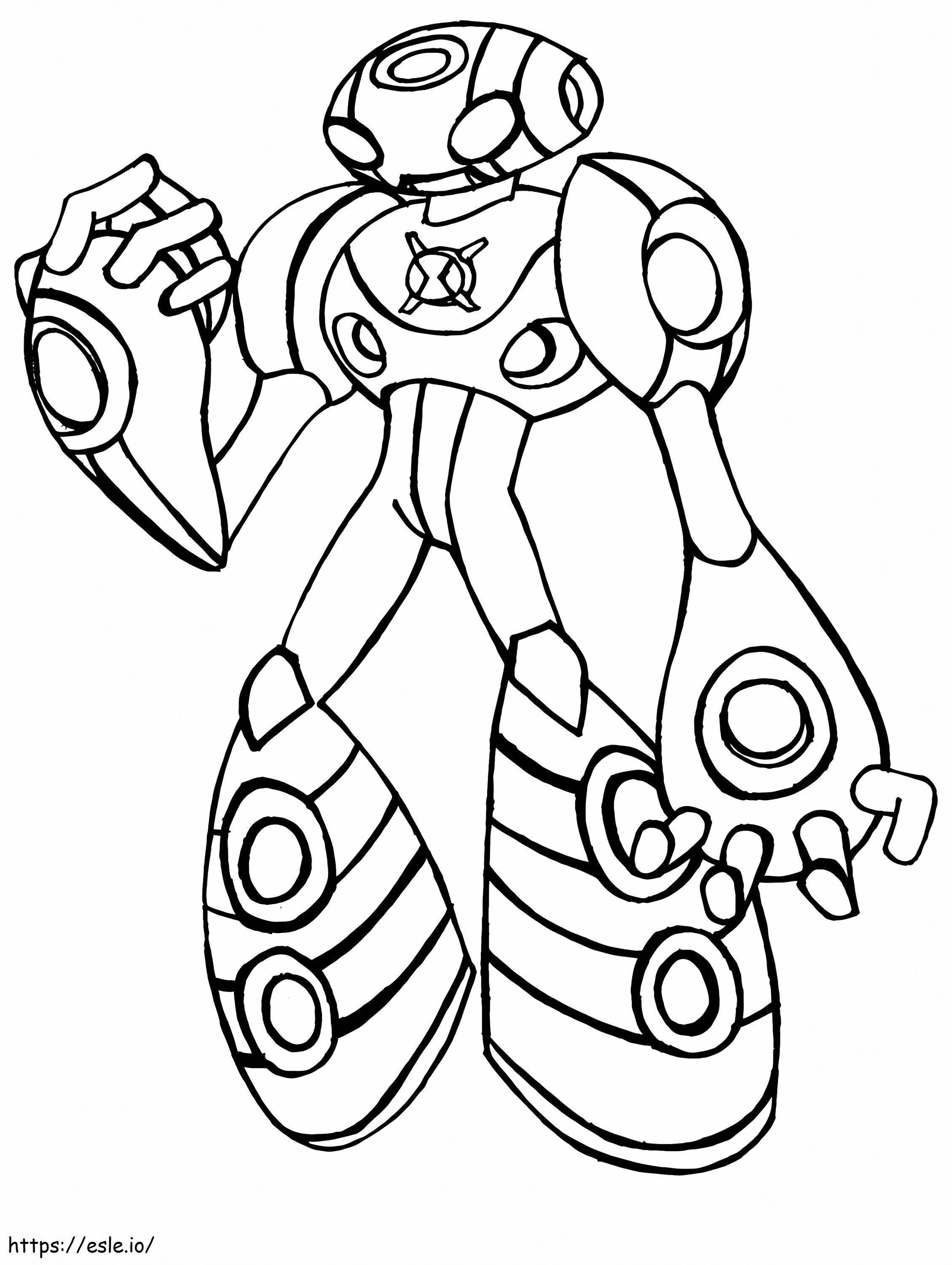 Ultimate echo echo coloring page