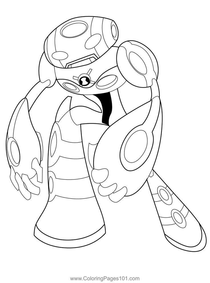 Ultimate echo echo alien coloring page in bunny coloring pages coloring pages printable coloring pages