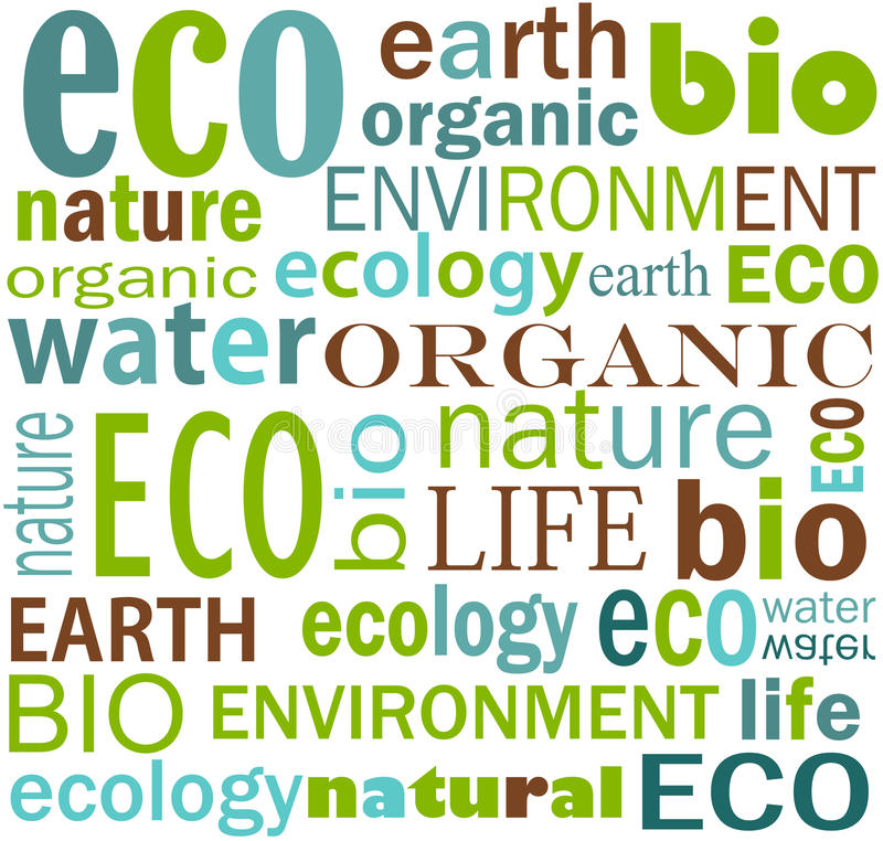 Eco wallpaper stock vector illustration of cover ecology