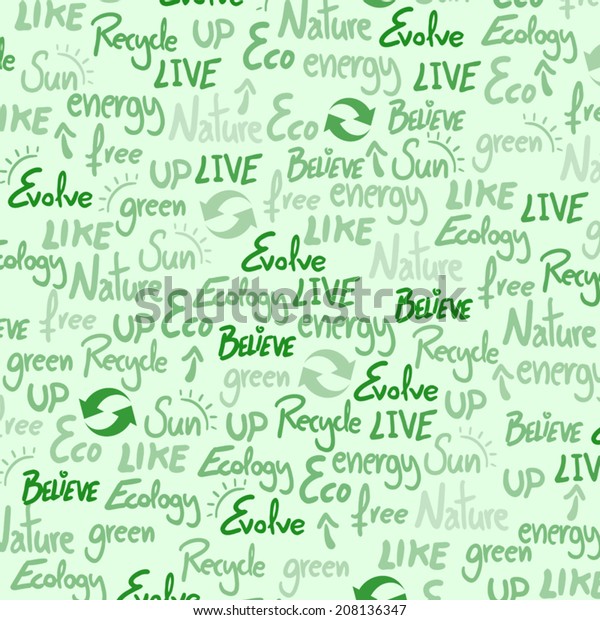 Eco wallpaper stock vector royalty free