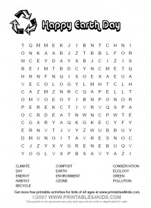 Earth day word search â printables for kids â free word search puzzles coloring pages and other activities