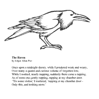 Edgar allan poe coloring pages