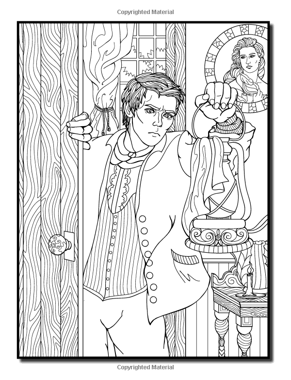 Edgar allan poe an adult coloring book with classic horror characters and haunting gothic scenes for relaxation tinkerbell coloring pages fairy coloring pages coloring books