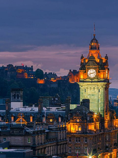 Edinburgh skyline â bing wallpaper download