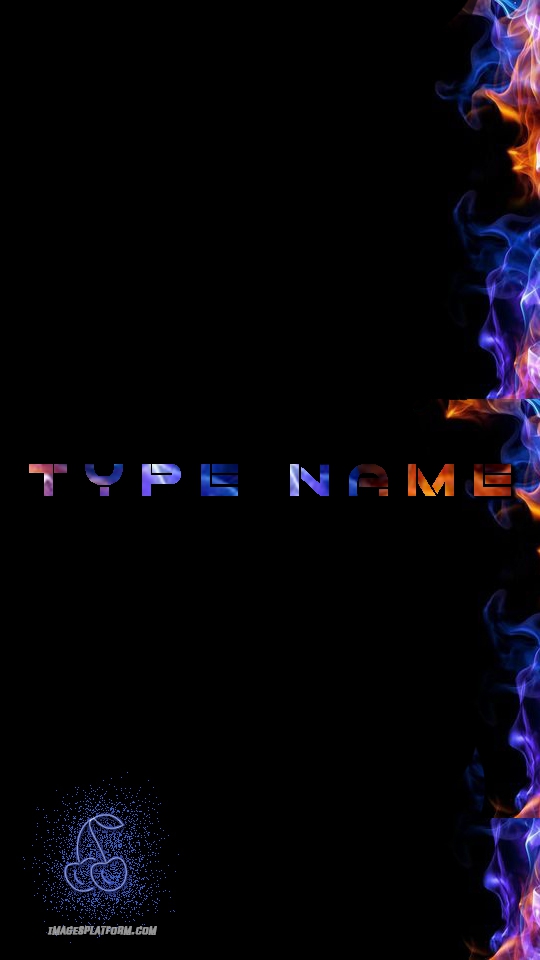 Neon wallpaper maker for your mobile with name