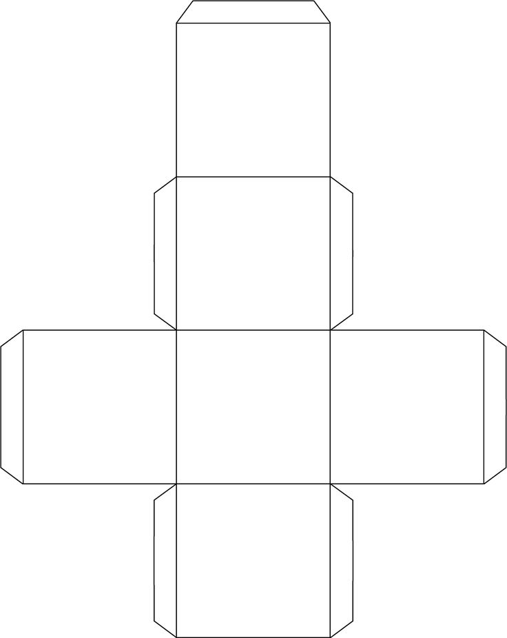 Free cube template