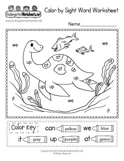 Coloring worksheets for kindergarten free printables