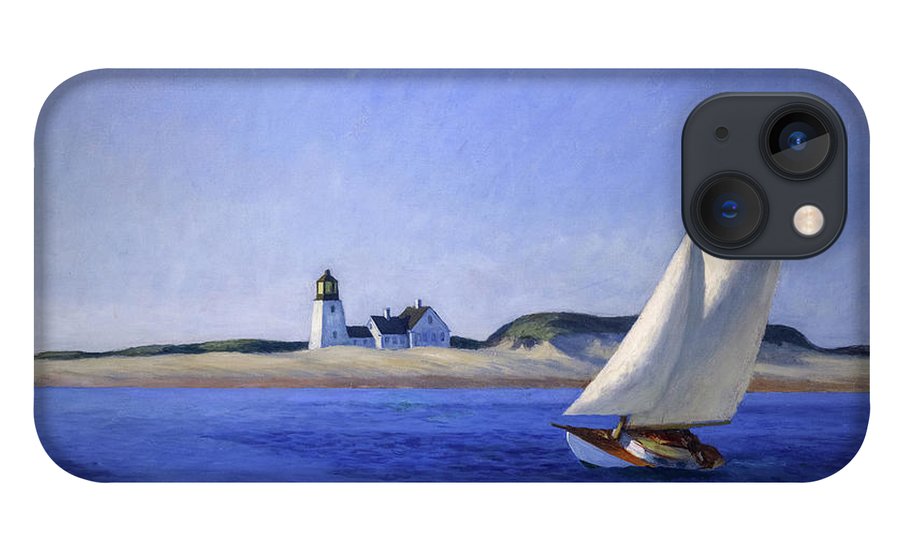 The long leg iphone case by edward hopper