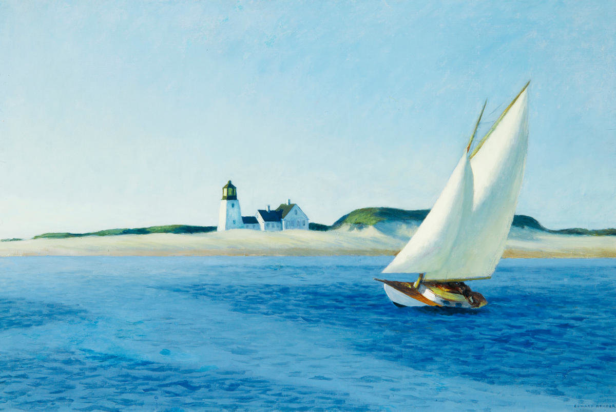 The long leg by edward hopper