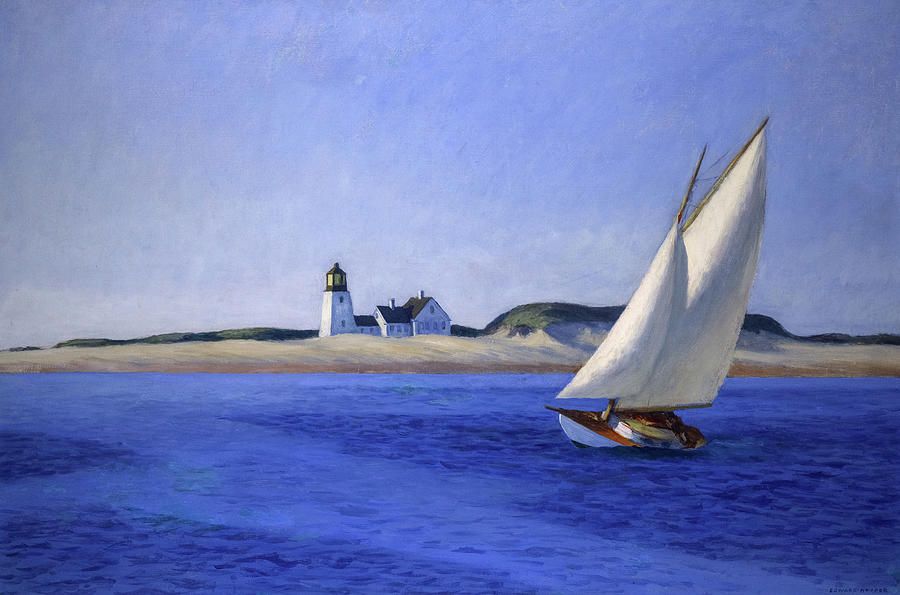 The long leg painting by edward hopper