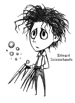 Edward scissorhands by hallpen on