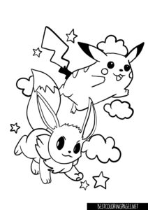 Pokemon coloring pages