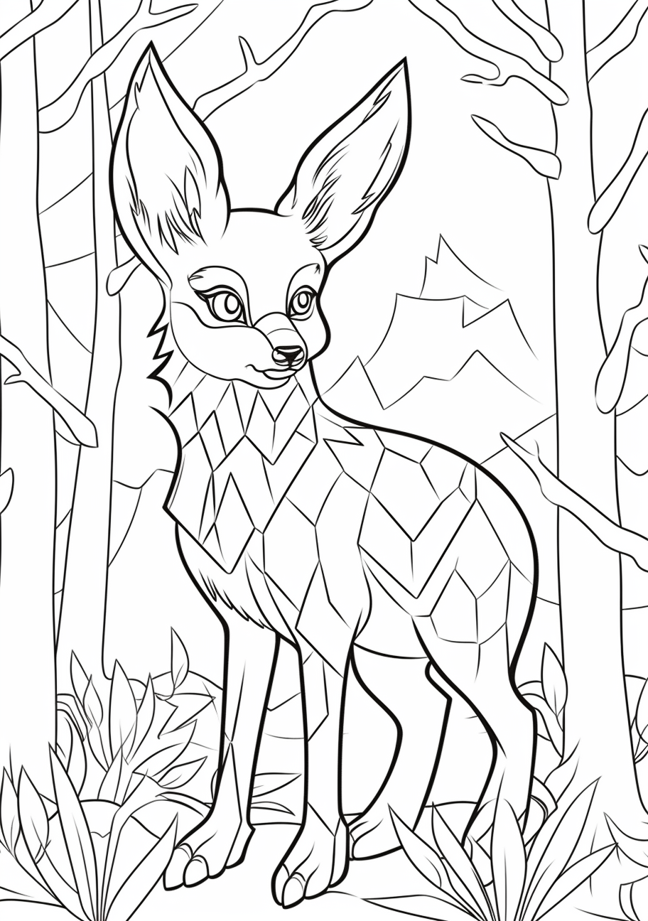 Eevee coloring sheets pokemon s fun for kids adults to color coloring