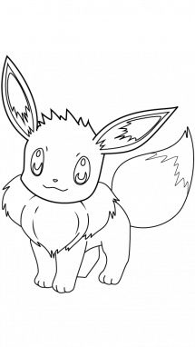 Stencil base for eevee pokemon sketch cartoon tattoos d pen stencils