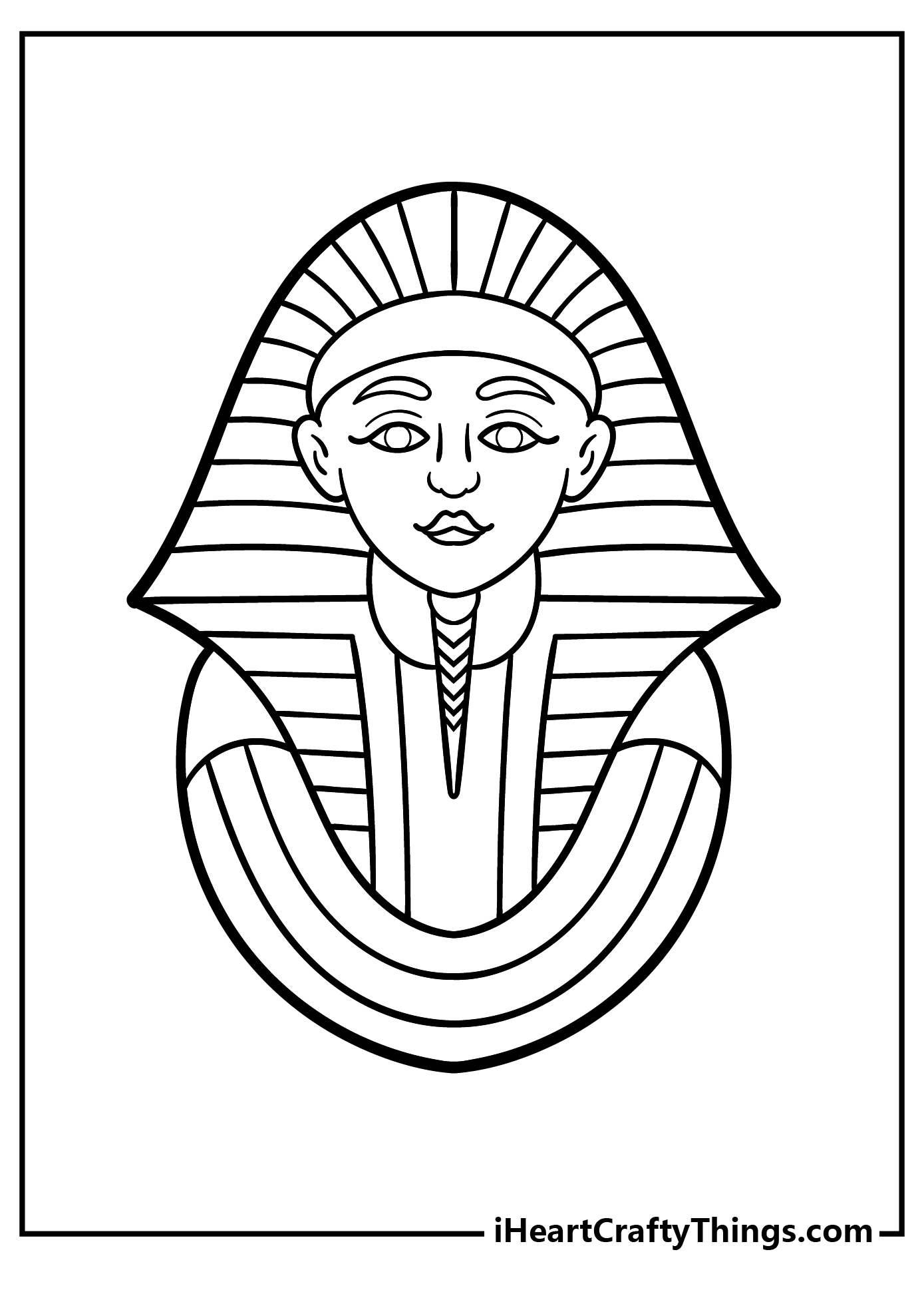 Egyptian coloring pages free printables