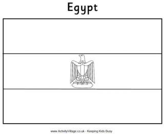 Egypt flag printables