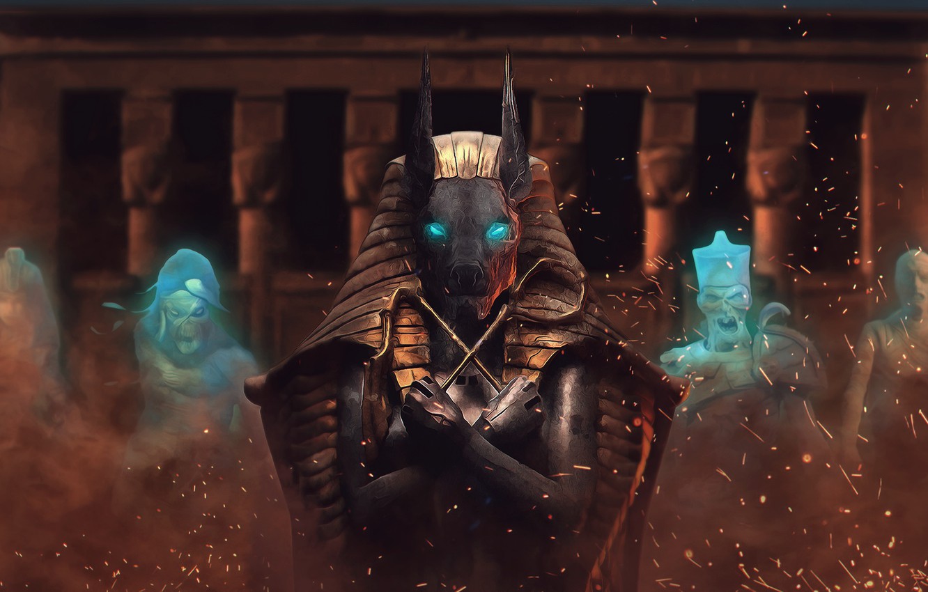 Wallpaper spirit ghost pharaoh egypt ruins mummy god mummy anubis anubis images for desktop section ñððñðññððºð