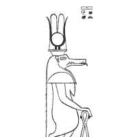 Sobek crocodile god coloring pages