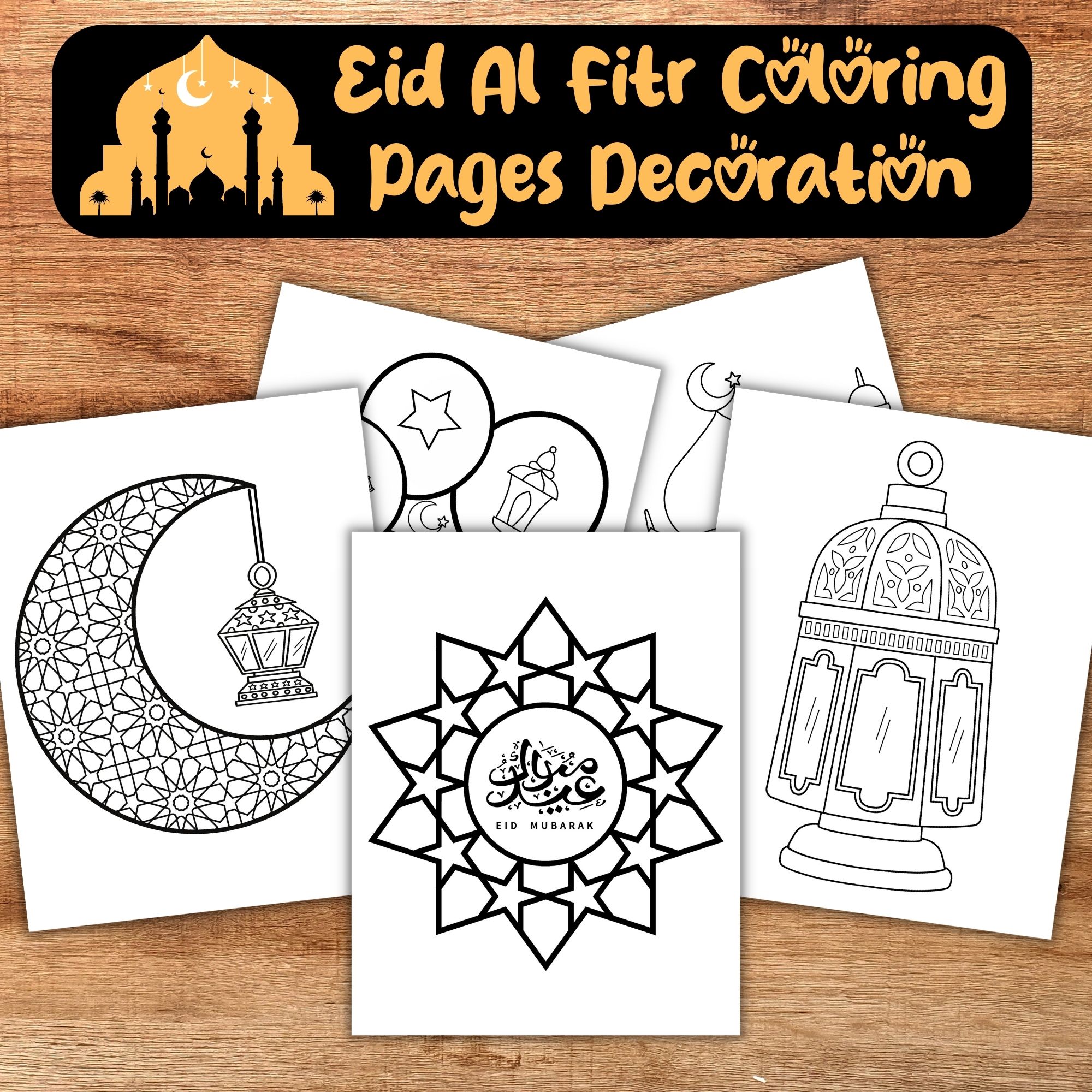 Eid al fitr coloring pages decoration eid al fitr decoration made by teachers