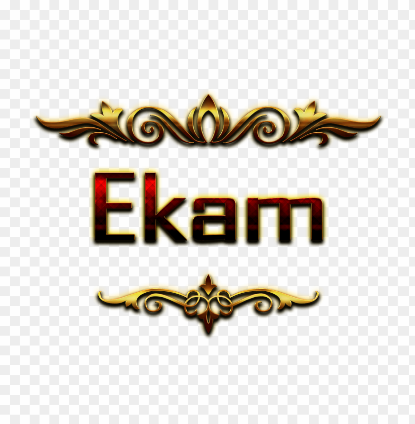 Download ekam happy birthday balloons name png png images background