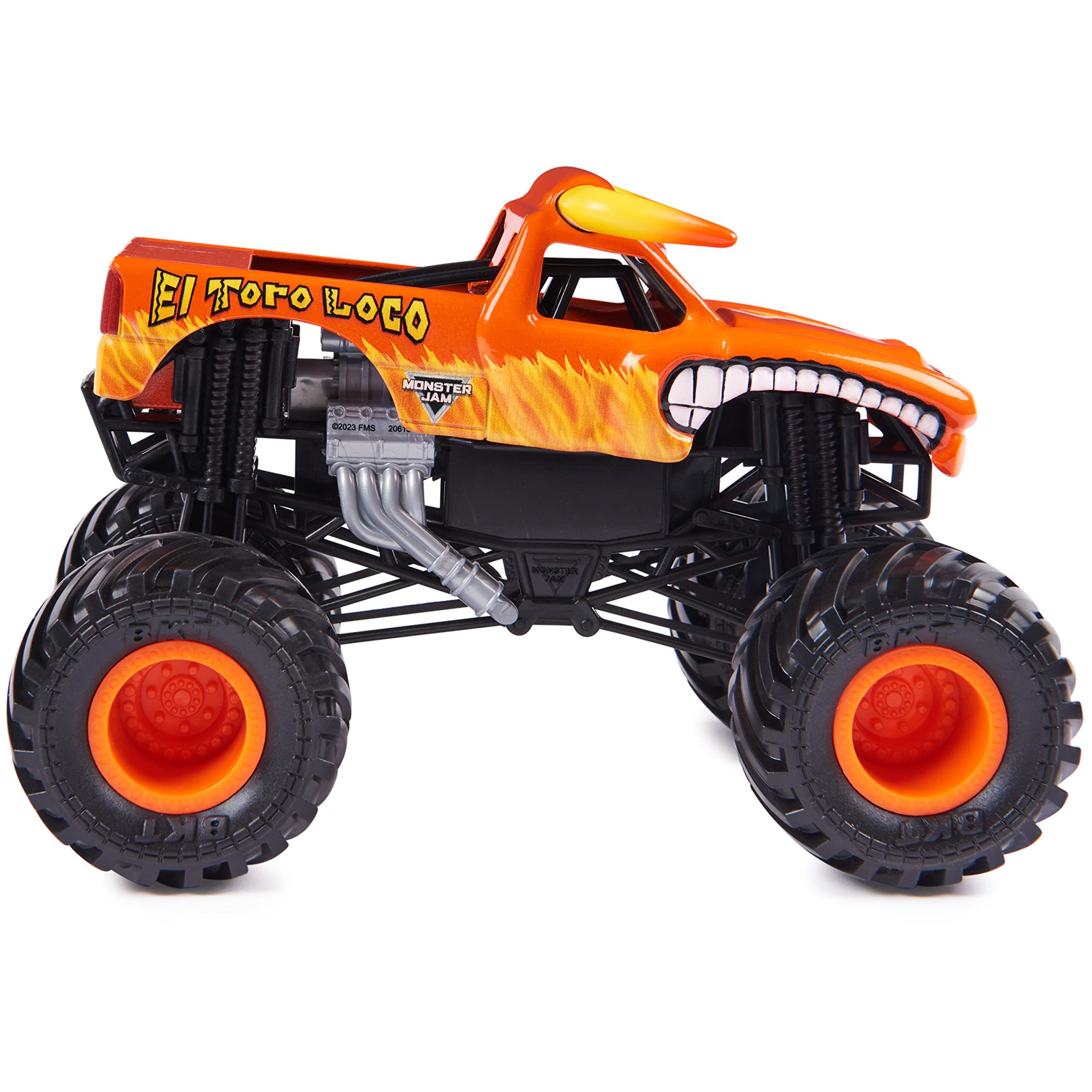 Monster jam official el toro loco monster truck collector die