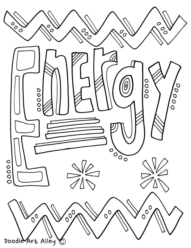 Energy coloring pages printables