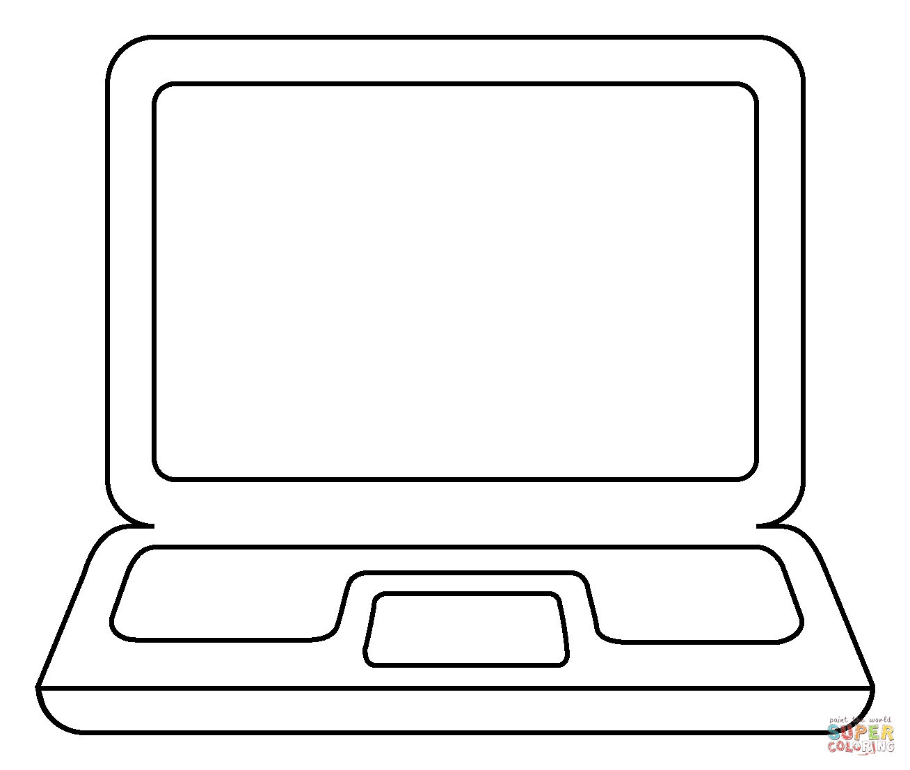 Laptop emoji coloring page free printable coloring pages