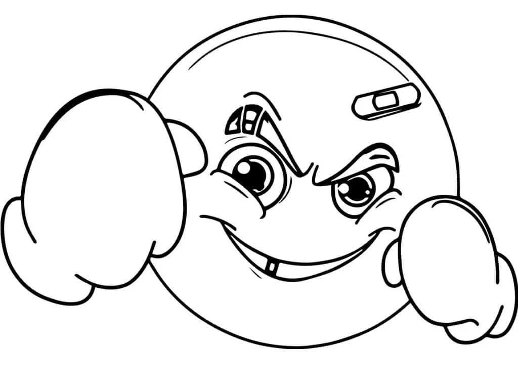 Emoji coloring pages