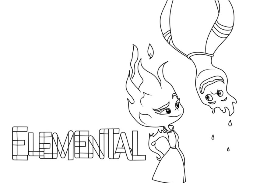 Elemental coloring pages by coloringpageswk on