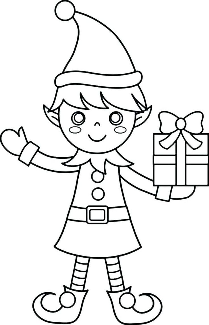 Elf on the shelf coloring pages pdf plete