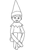 Elf on the shelf coloring pages free coloring pages