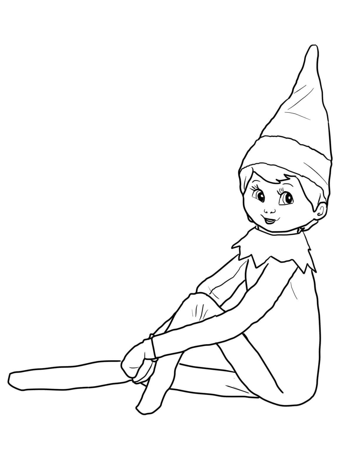 Elf on the shelf coloring sheets for children educative printable christmas coloring pages coloring pages coloring pages inspirational