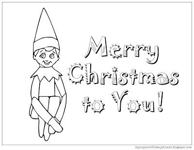 Elf on the shelf coloring page christmas coloring pages elf on the shelf the elf