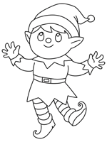 Christmas elf pages