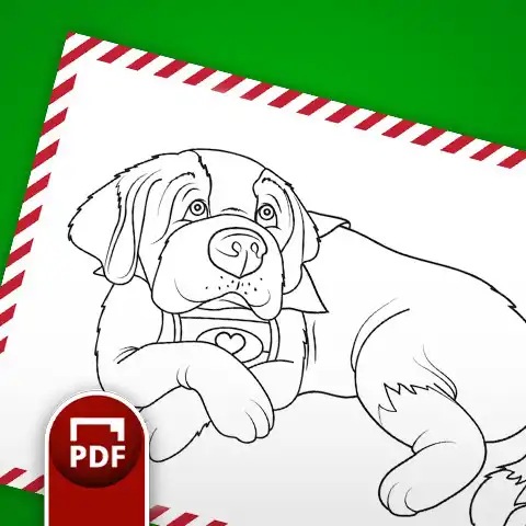 Coloring pages activity santas north pole