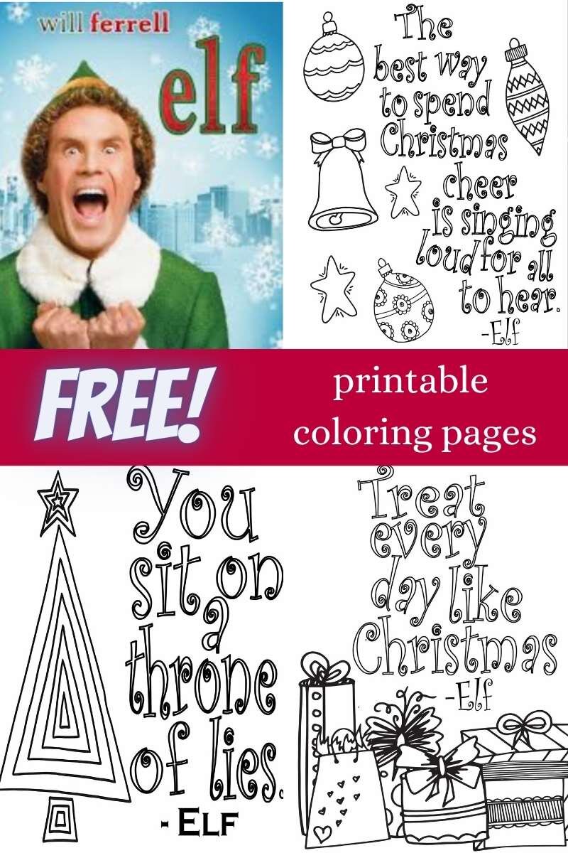 Free elf coloring pages â stevie doodles