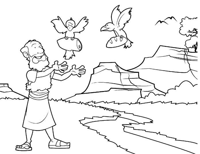 Prophet elijah bible coloring pages sketch coloring page elijah bible bible coloring pages bible coloring