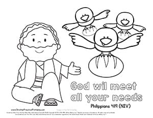 Elijah bible verse printables