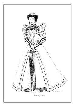 Express your love for fashion and history with our coloring pages collection