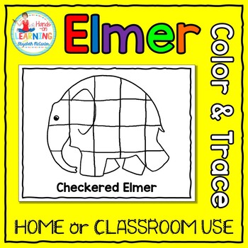 Elmer coloring sheets