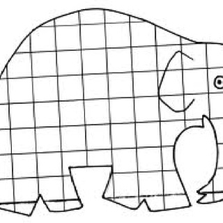 Pin by ann shotwell on fonts elephant coloring page coloring pages kindergarten projects