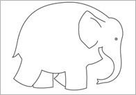 Early learning resources elmer the elephant colouring sheets